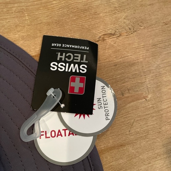 NWT Swiss Tech Performance Gear Hat floatable venting campcore outdoor S/M - Picture 2 of 5